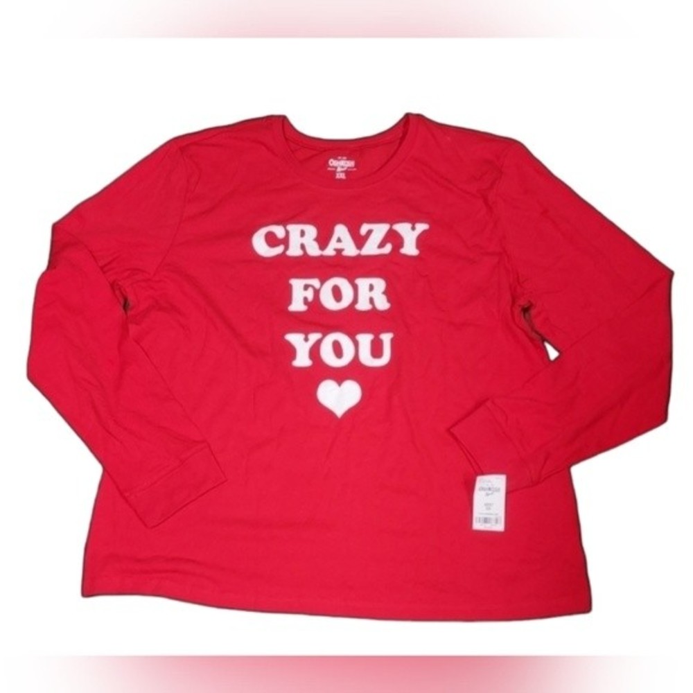 OshKosh Bgosh Crazy For You Long Sleeve Shirt Size Adult XXL NWT